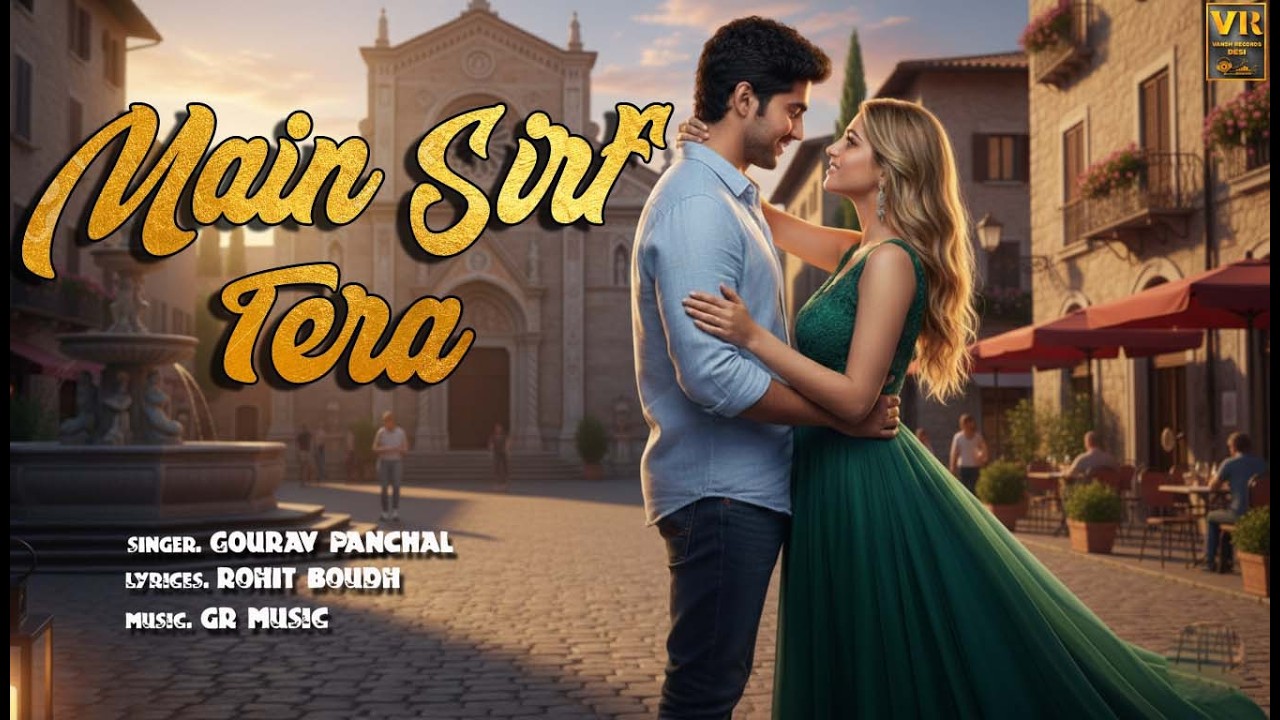 Main Sirf Tera (Romantic Hindi Love Song ) | Official Lyrics Video | GR MUSIC | Hariyanvi DJ Song