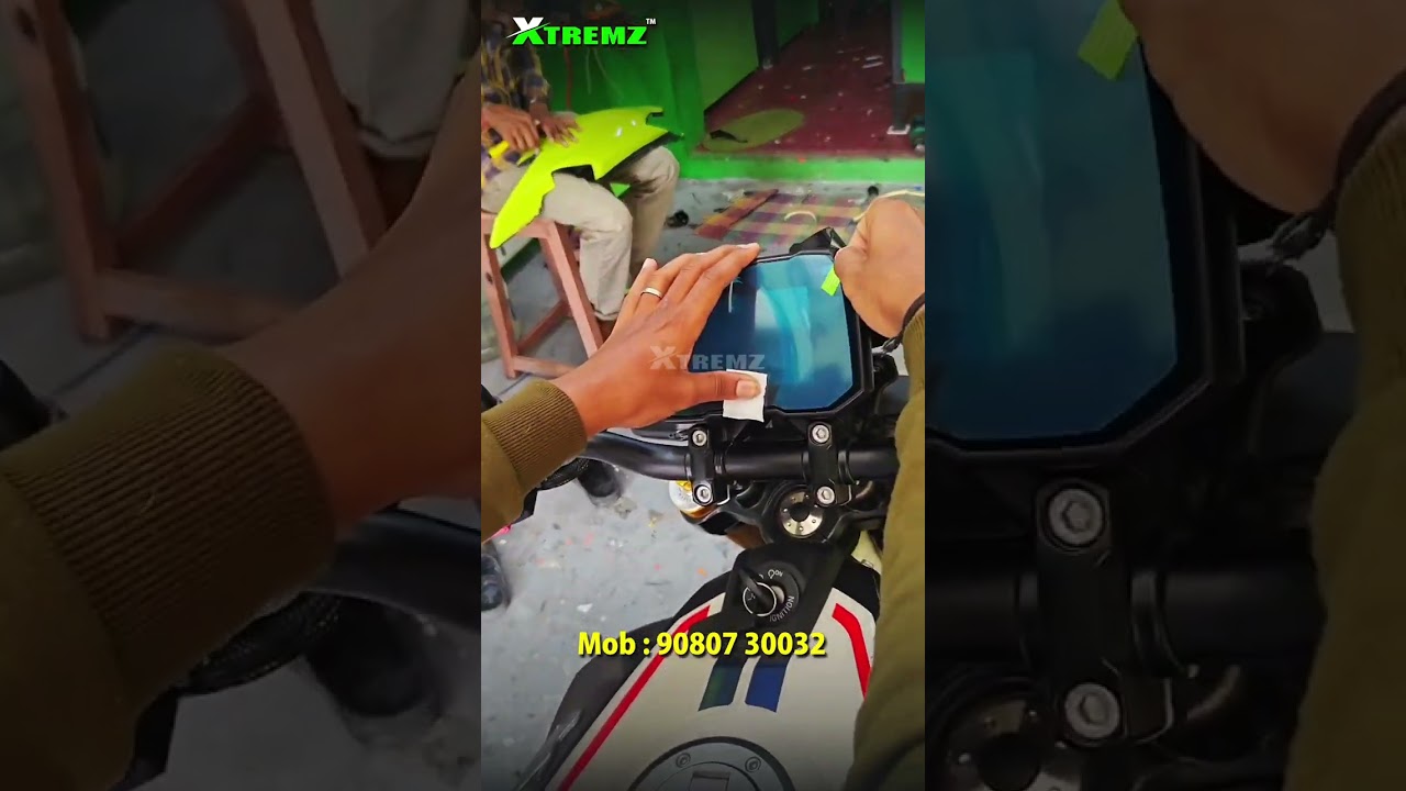 Erodian Meter Screen protector - TVS Apache RTR 310 #xtremz