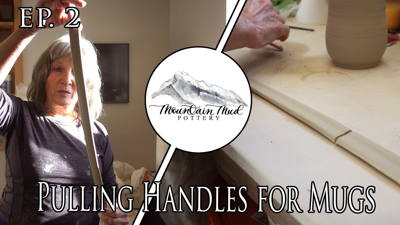 Beginner Pottery Tutorial | How to Pull Handles for Mug Production | Episode 2