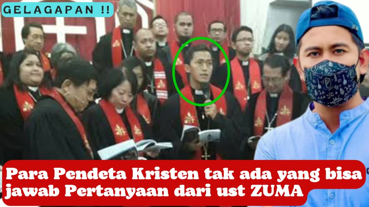 GELAGAPAN‼️Para Pendeta Tak ada yang Bisa Menjawab Pertanyaan Ust ZULKIFLI M ABBAS