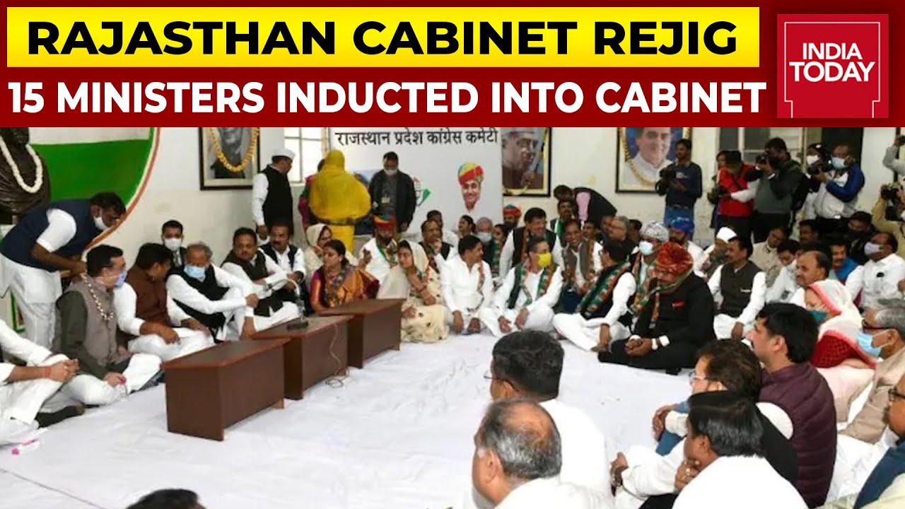 Rajasthan Cabinet Reshuffle: 15 Ministers Inducted Into Ashok Gehlot Cabinet
