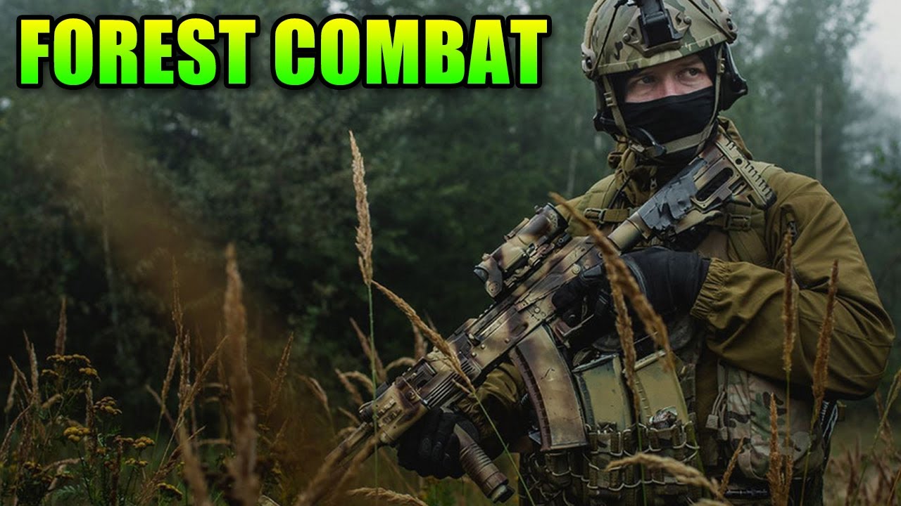 Airsoft Forest Adventures - Elite Force M27 IAR Gameplay