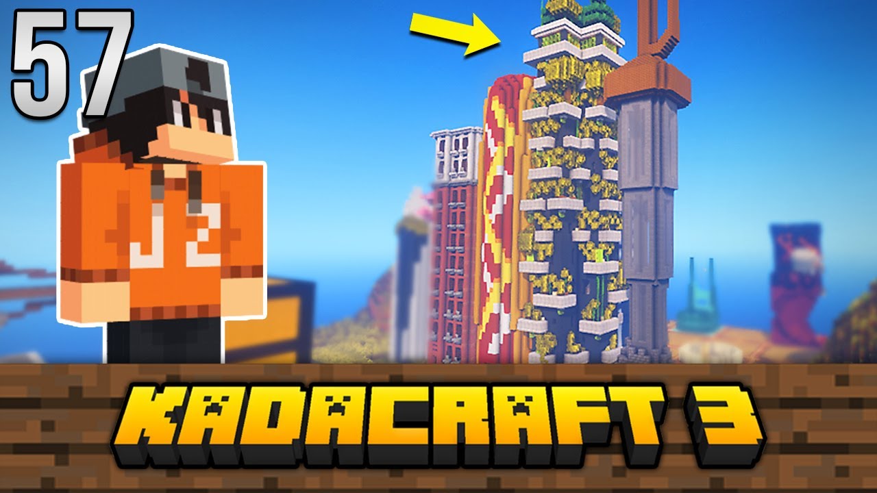 KadaCraft 3 #57: VERTICAL FOREST (CHUNK CITY) - Filipino Minecraft SMP