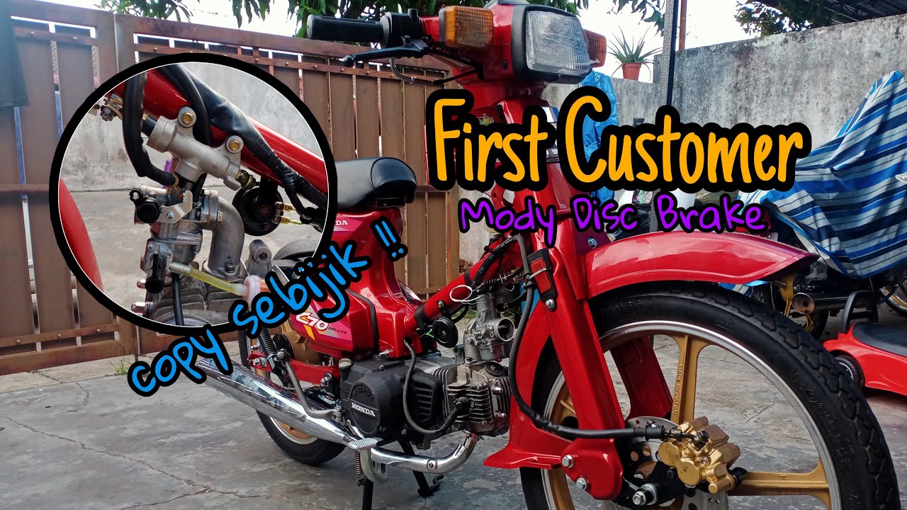 Honda GBO | Disc Brake Depan | Buat Orang Punya | copy & Upgrade