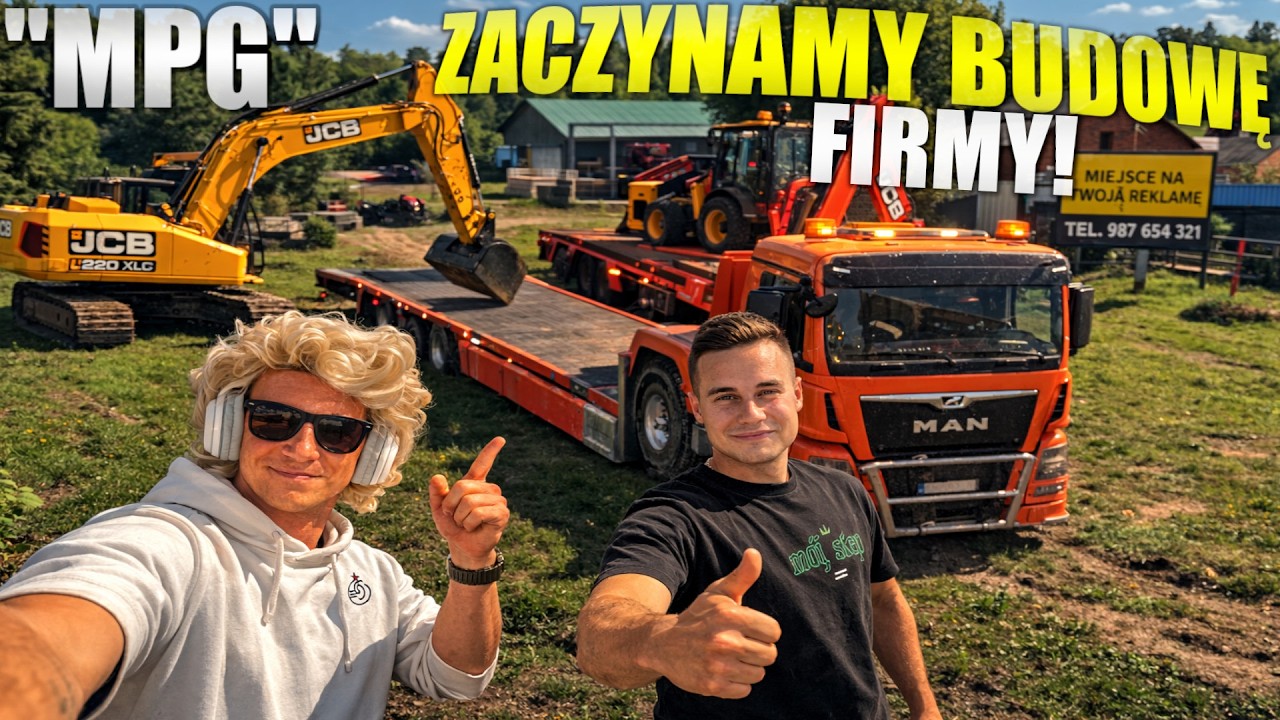 BUDOWA FIRMY Z JARKIEM!😱OTWIERAMY WSPÓLNY BIZNES!🔥 #MPG [#563] FS22 w/ Koliz