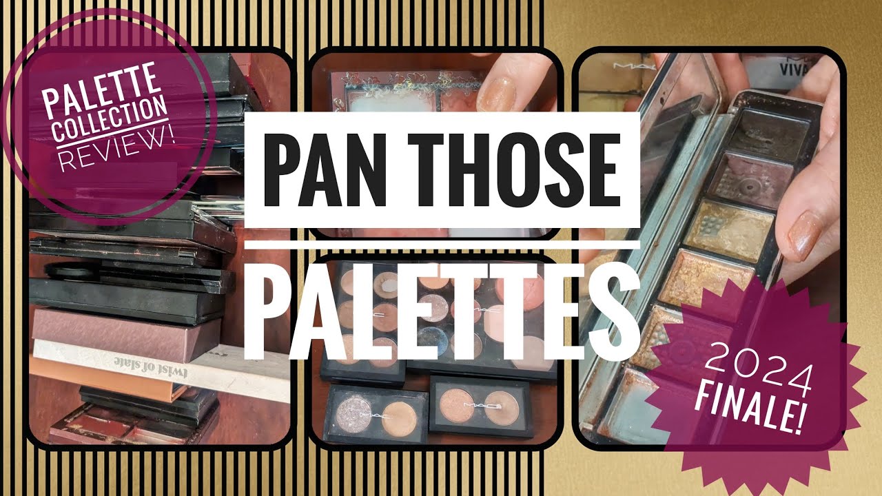 PAN THOSE PALETTES | 2024 Wrap Up: Full Palette Collection Review and plans for next year! 🎉