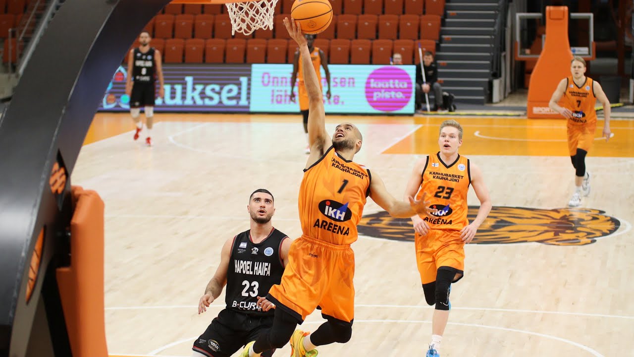 Karhu Basket - Hapoel Haifa FIBA Europe Cup 7.2.2023 kooste