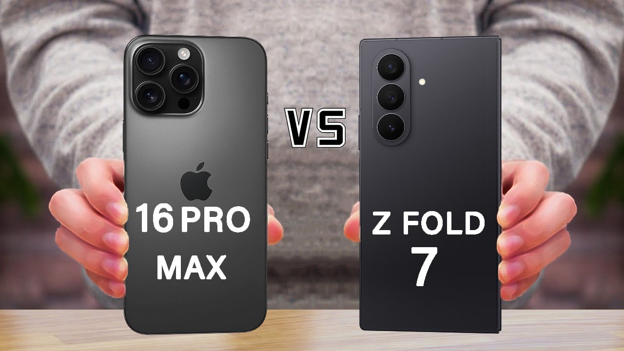 Samsung Galaxy Z Fold 7 Vs iPhone 16 Pro Max Specs Review