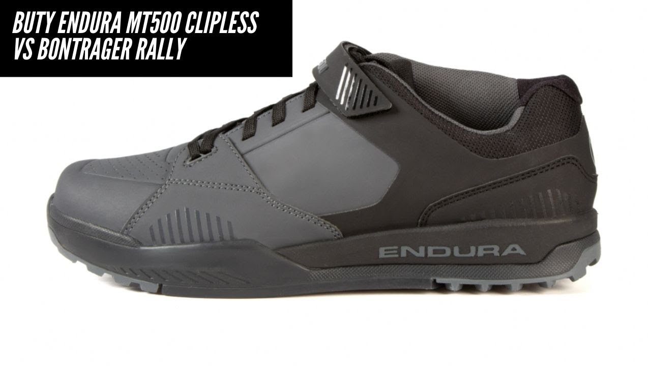 Buty Endura MT500 SPD vs Bontrager Rally - buty rowerowe do cięższych zastosowań