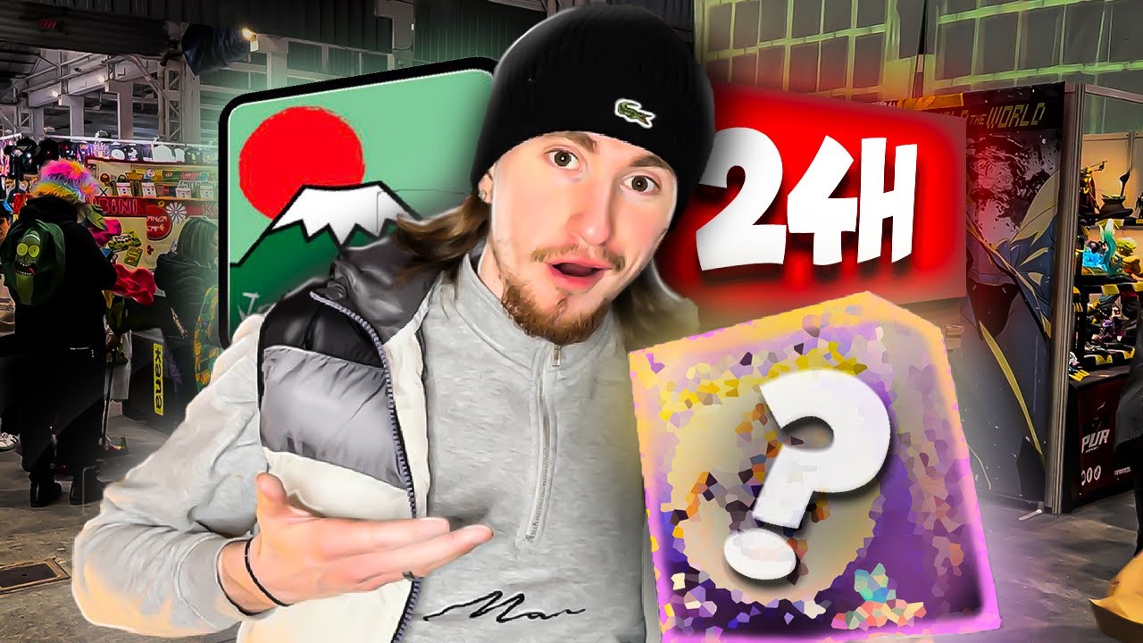 24H À LA JAPAN EXPO SUD ! (j'ai fait le braquage du siècle)
