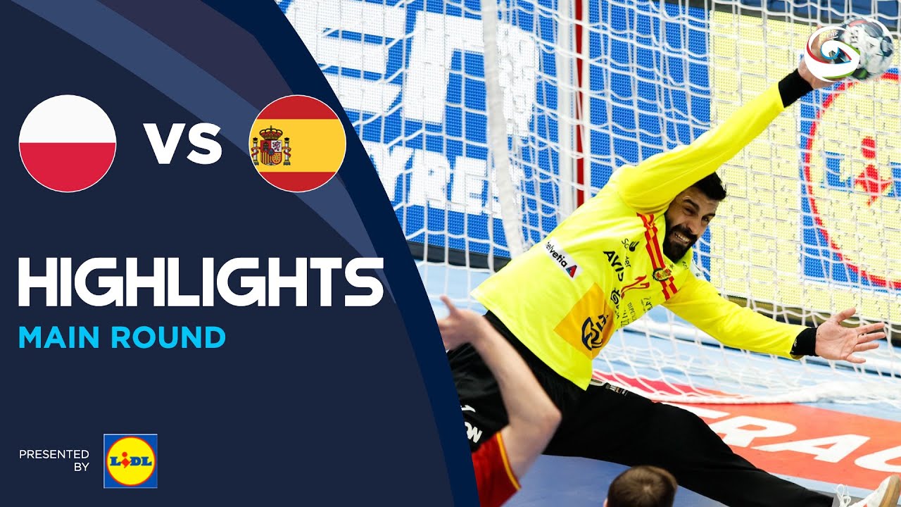 Poland vs Spain | Highlights | Men's EHF EURO 2022