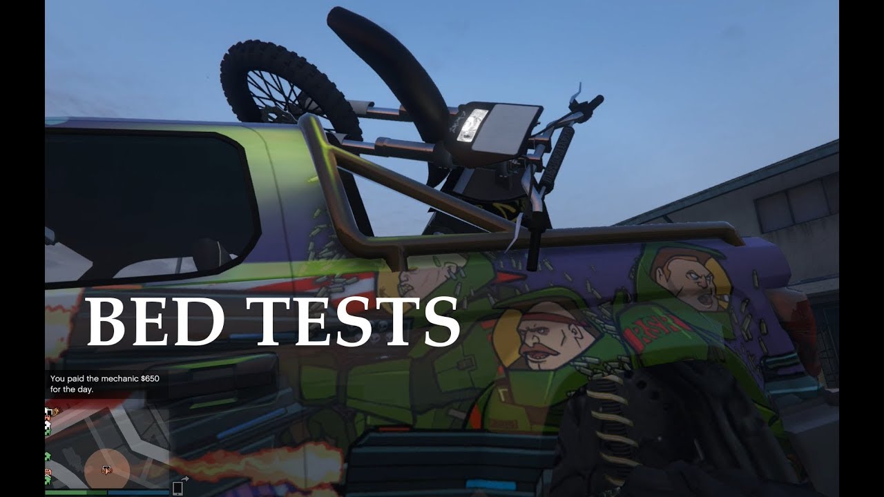 Bed Tests in GTA Online [Kamacho ,Dubsta 6x6, Yosemite, Riata, Contender, Guardian, Slamvan]