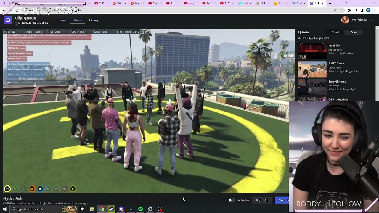 Wolfabelle on Ash Joined Hydra and Lefted Seaside l NoPixel Gta RP