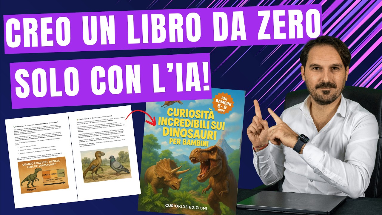 Come creare un libro con ChatGPT (e Canva) completamente DA ZERO - Self Publishing e AI