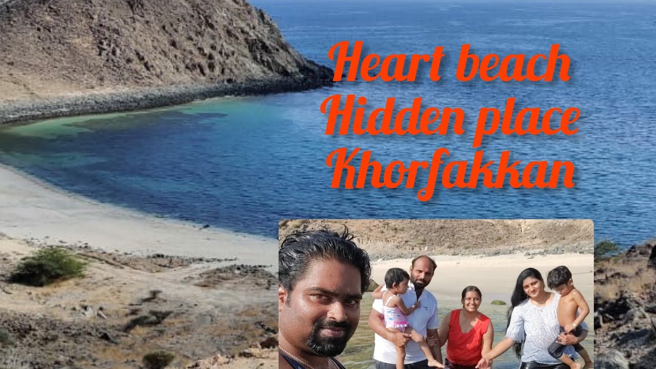 Heart Beach Khorfakkan Camping || hidden place || UAE memories