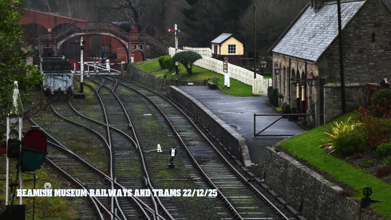 Beamish Museum Railways and trams 22/12/25