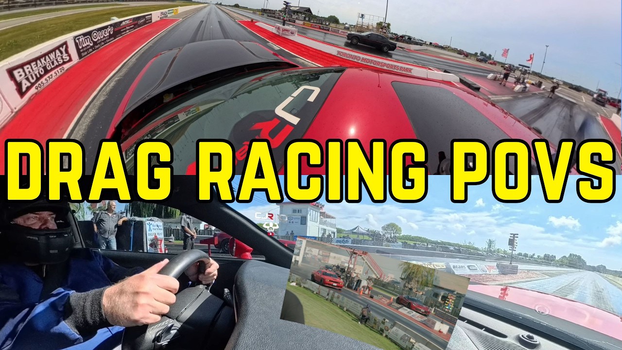 Hellcat POV Drag Racing Compilation | Best Runs & Raw Sound