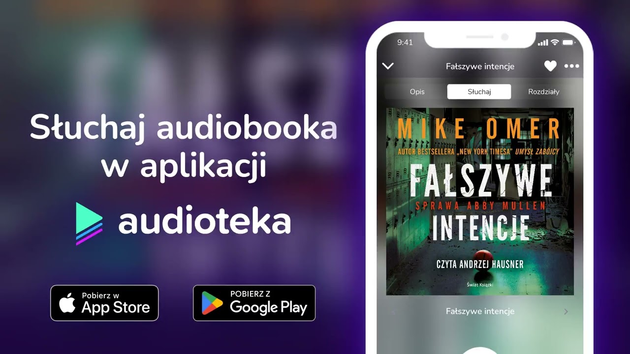 Fałszywe intencje - audiobook |  Mike Omer (czyta Andrzej Hausner)