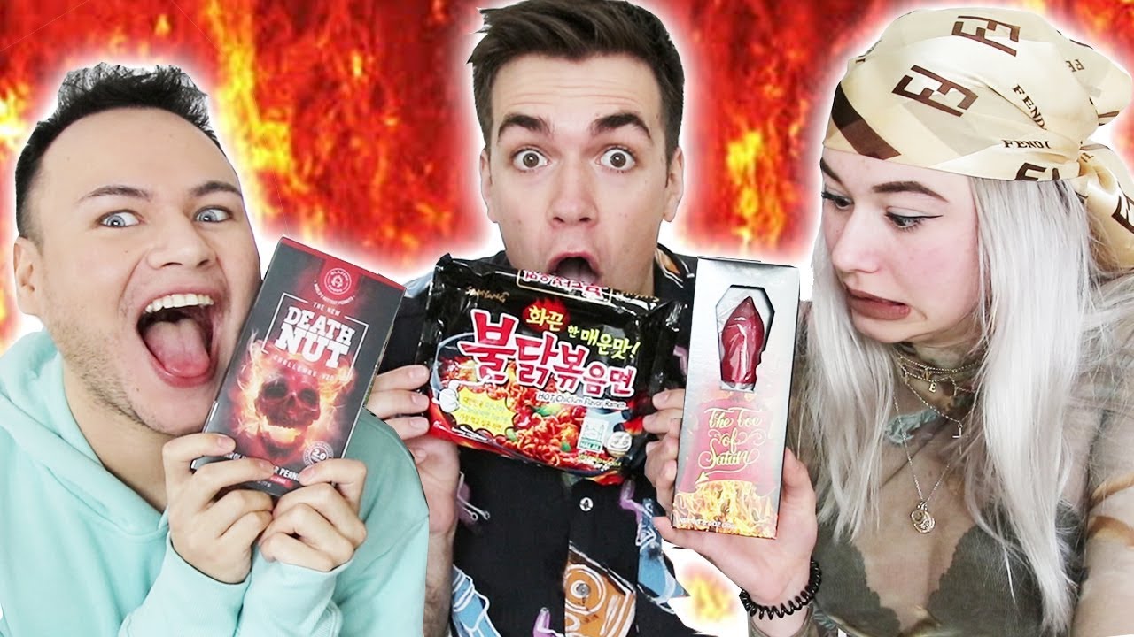 Das SCHÄRFSTE Essen der Welt 🌶🔥 (mit Jana und Myci)