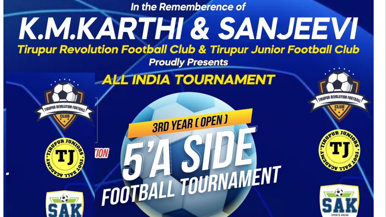 QUATER FINAL  | TURF 45 VS TURF 09 | 5'S Football Tournament Tiruppur 2024