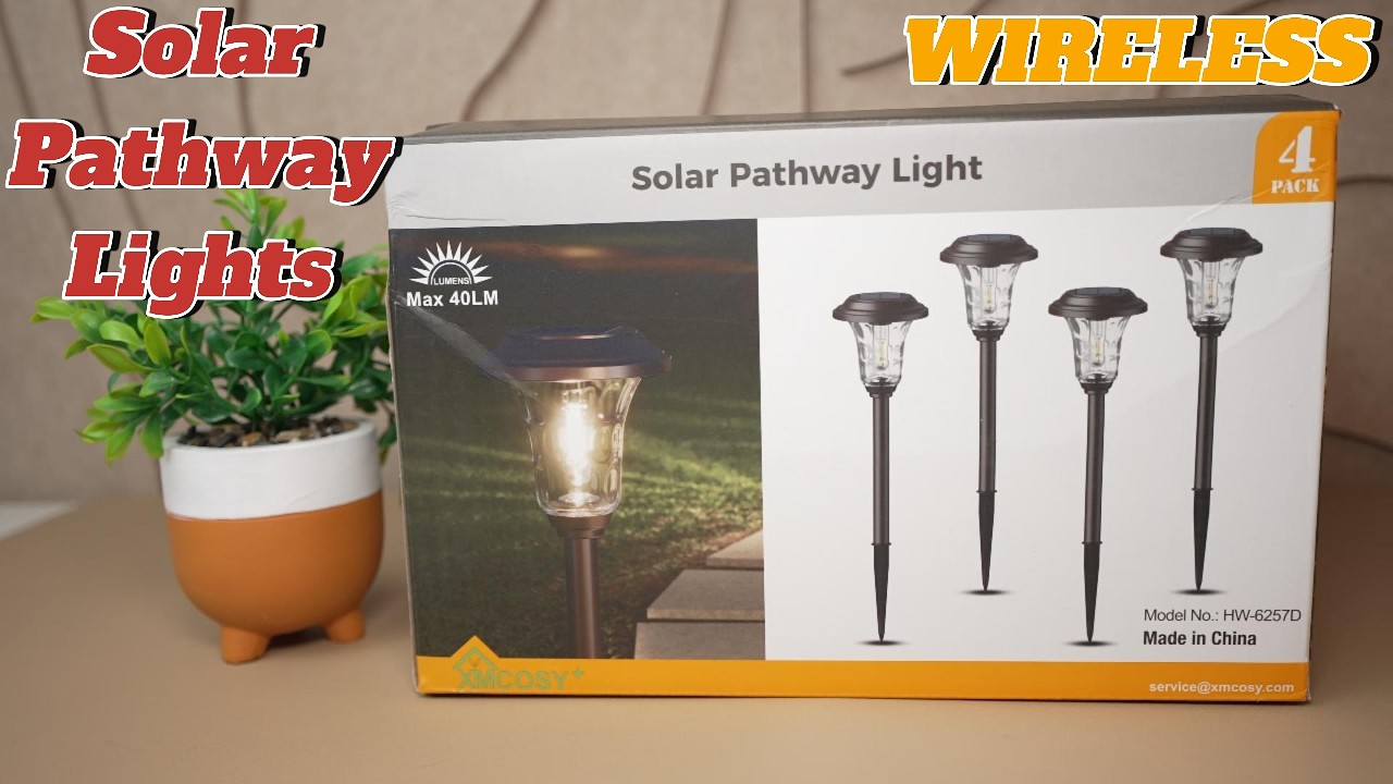 XMcosy Solar Pathway Lights Review – Easy Outdoor Solar Lighting Setup