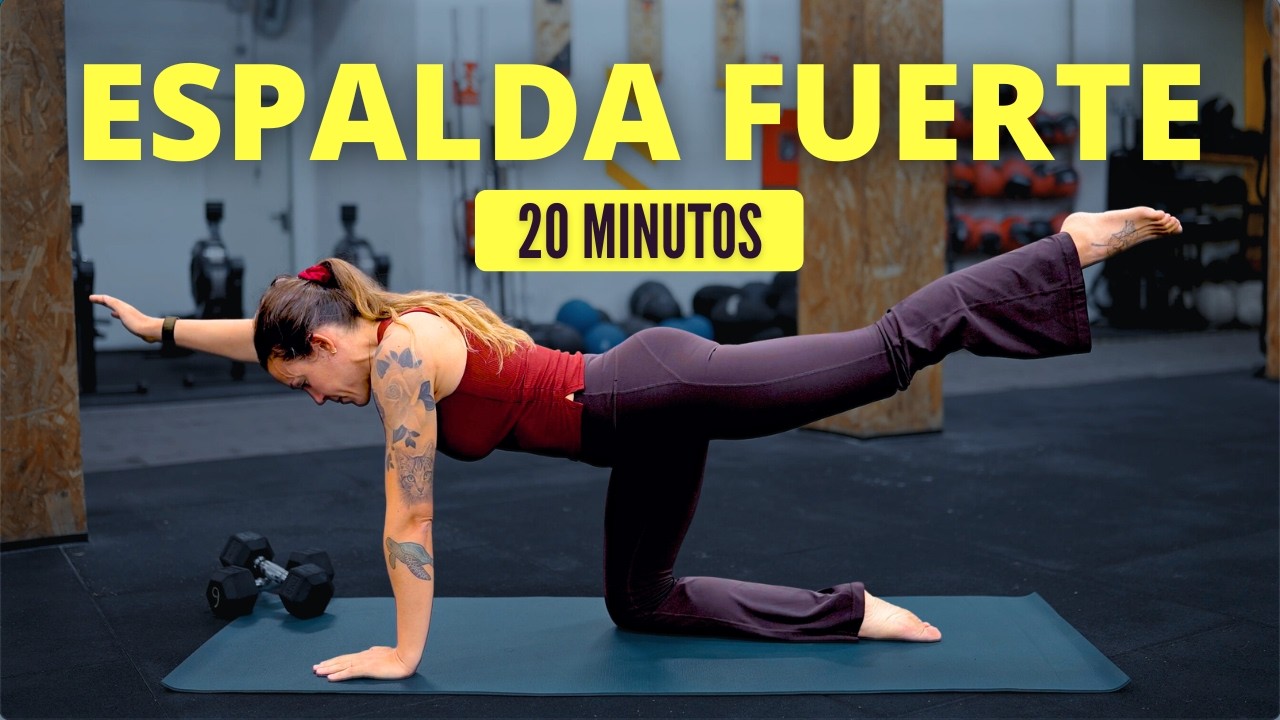 Rutina guiada para ESPALDA SANA - 20 Minutos
