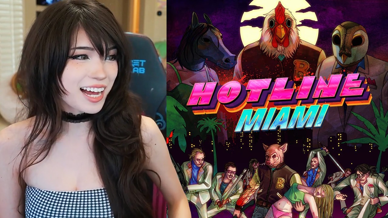 Emiru Plays Hotline Miami 📞 FOR THE FIRST TIME