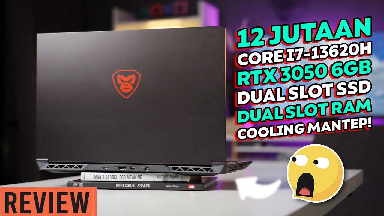 AXIOO SEDEKAH! I7-13620H + RTX 3050 6GB CUMA 12 JUTA! Review Pongo 735