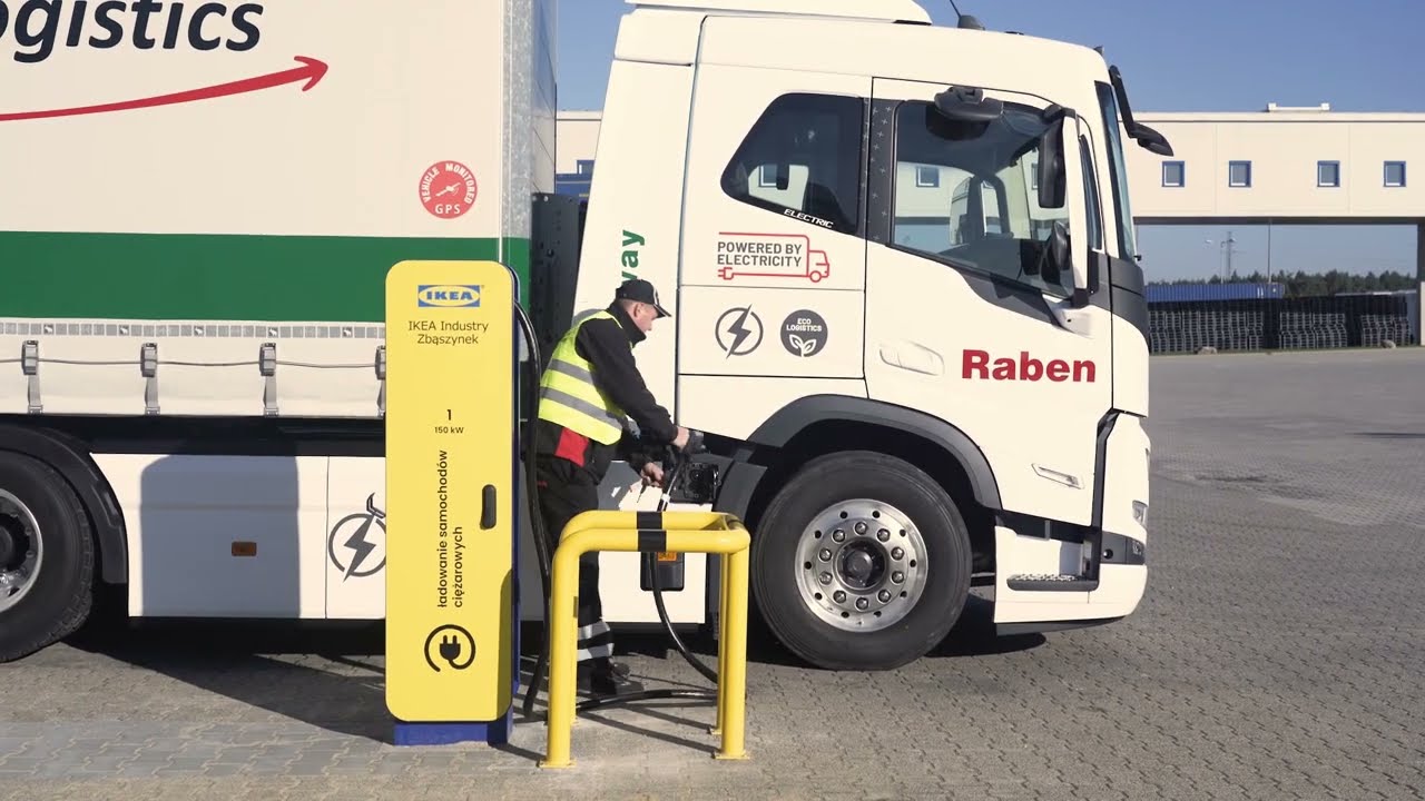 Elektryczny samoch&oacute;d ciężarowy? - co na to kierowcy? || Raben Group 🚛