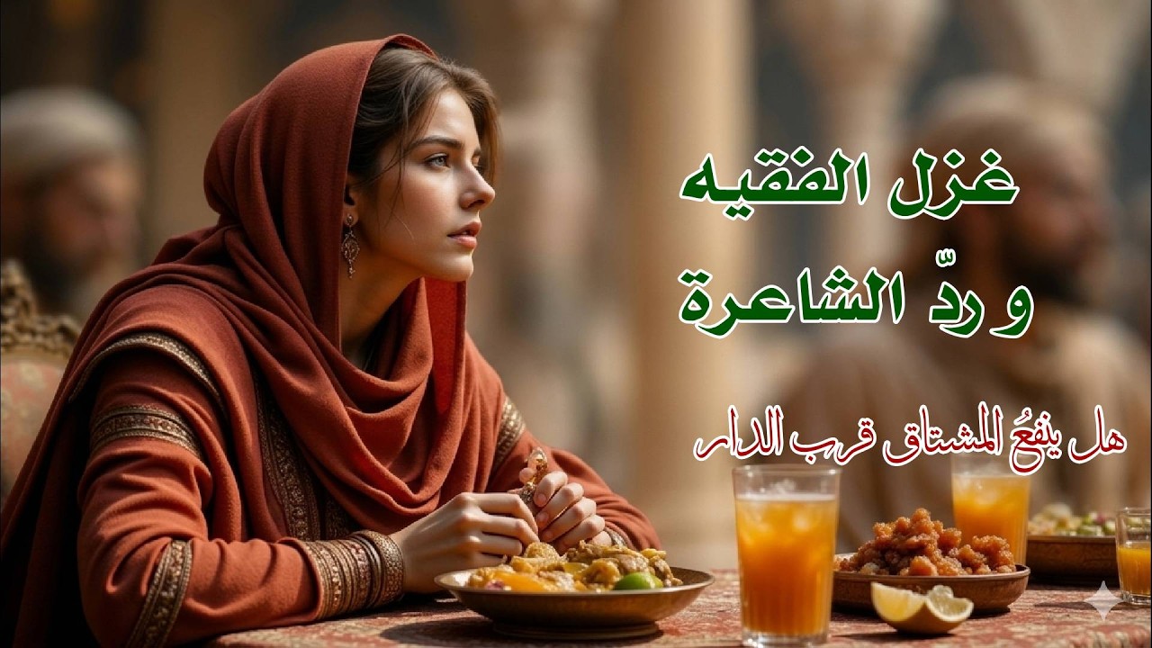 غزل الفقيه ورد الشاعرة | الحب والأدب في عصر المماليك