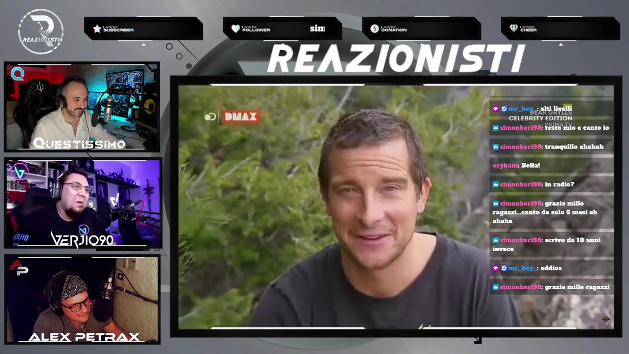 REAZIONISTI Puntata 9 (UNSEEN) - REACTION YTP Bear Grylls e gli scoiattoli ingrifati