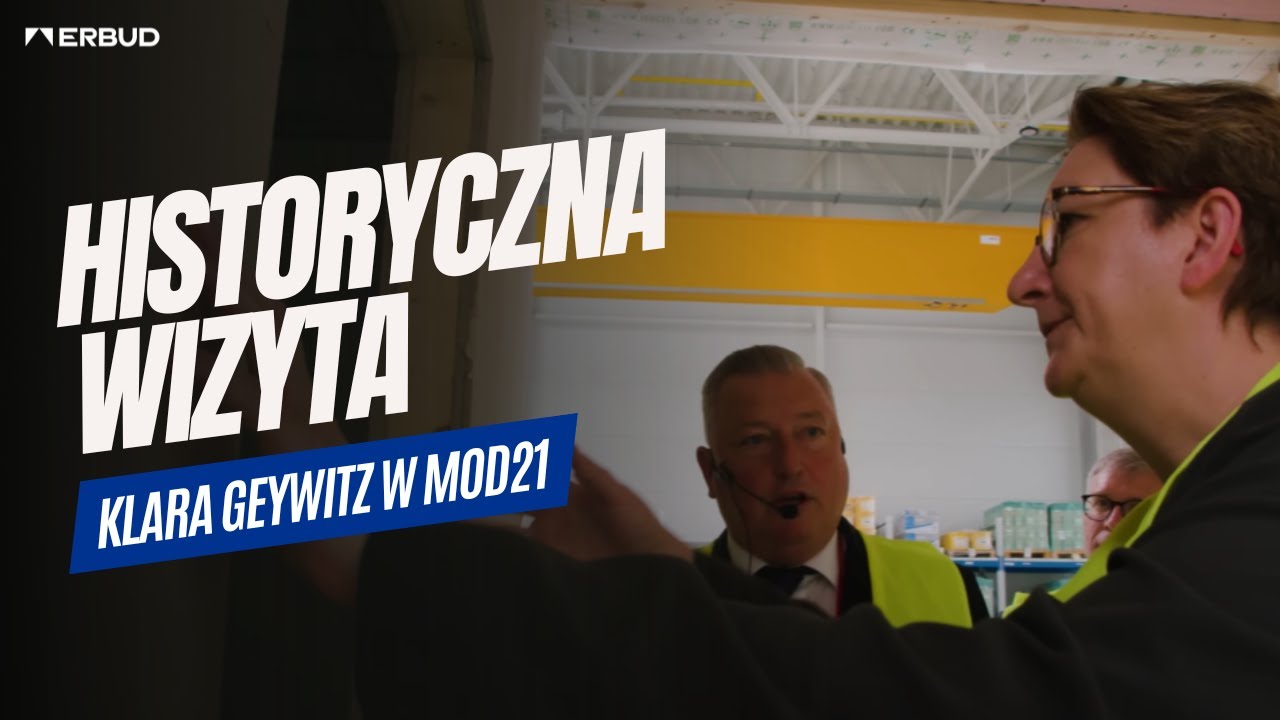 🌍 Klara Geywitz w fabryce MOD21! HISTORYCZNA WIZYTA w hali produkcyjnej! 👏 [PL, DE, ENG]
