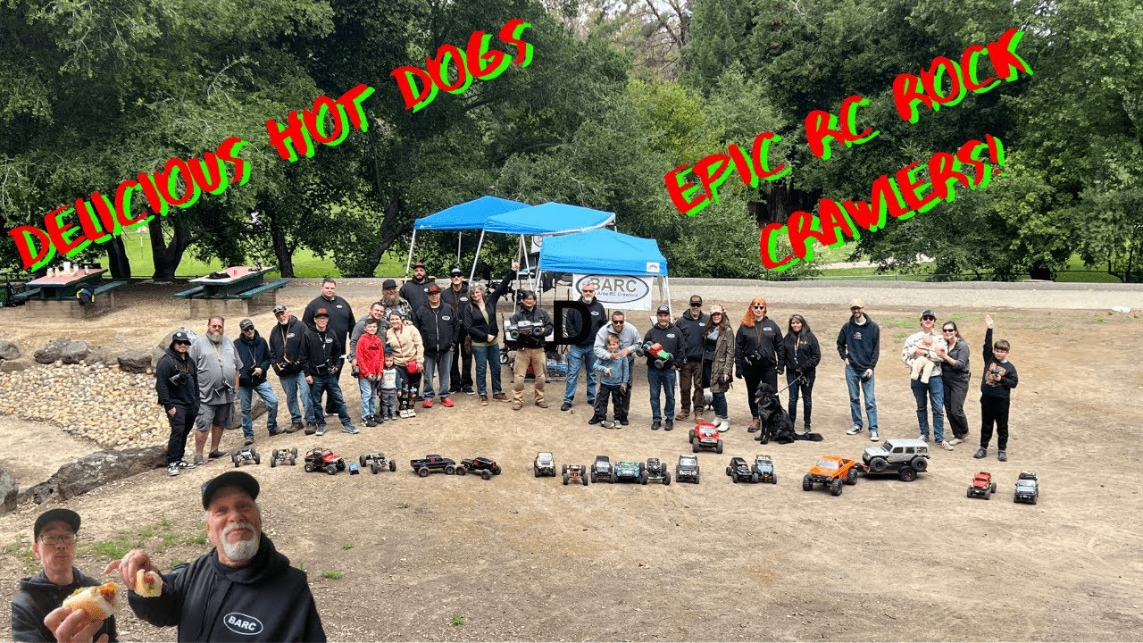 Sizzling BBQ & Epic RC Crawling: Linda Vista Park Adventure! *Bay Area RC Crawlers*