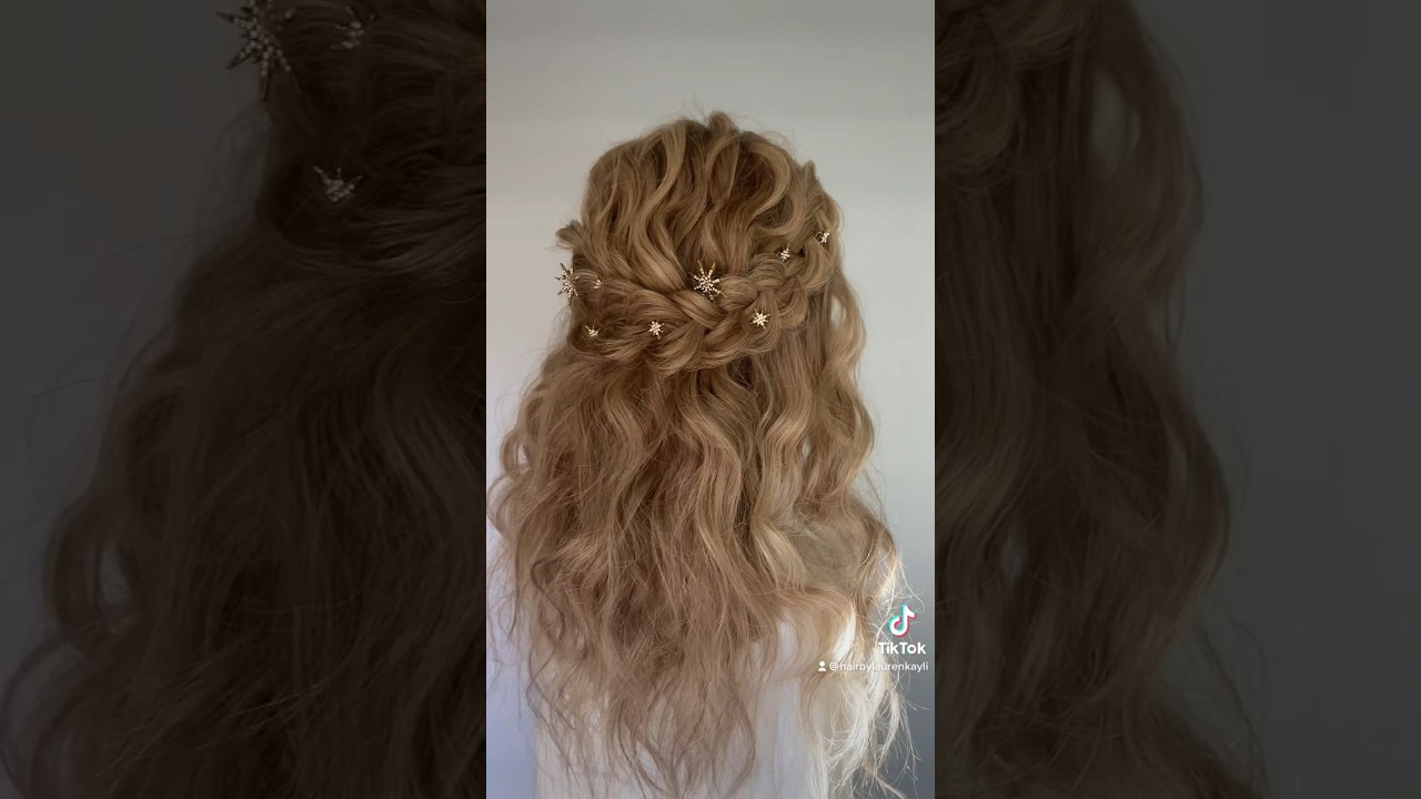Cute boho hair tutorial! #weddinghair #bridal #bridalhairstyle #hairtutorial #hairinspo