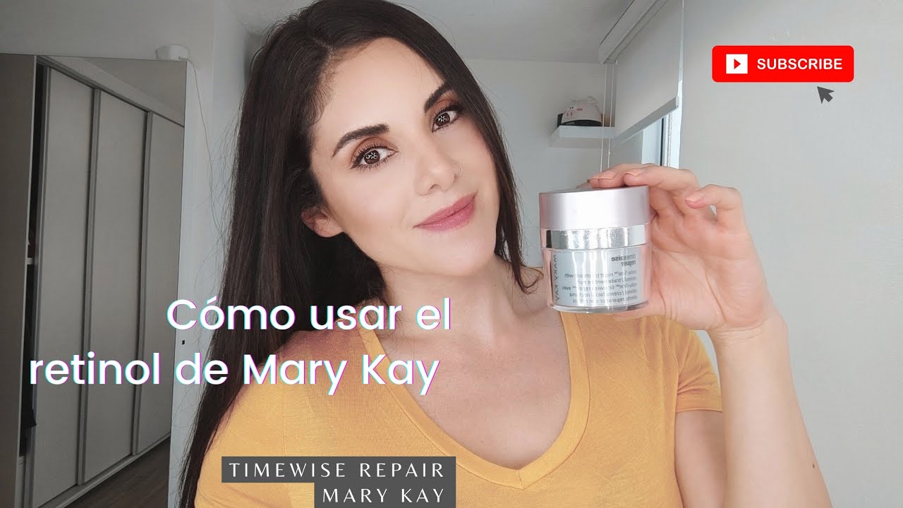 Cómo usar el retinol de #marykay