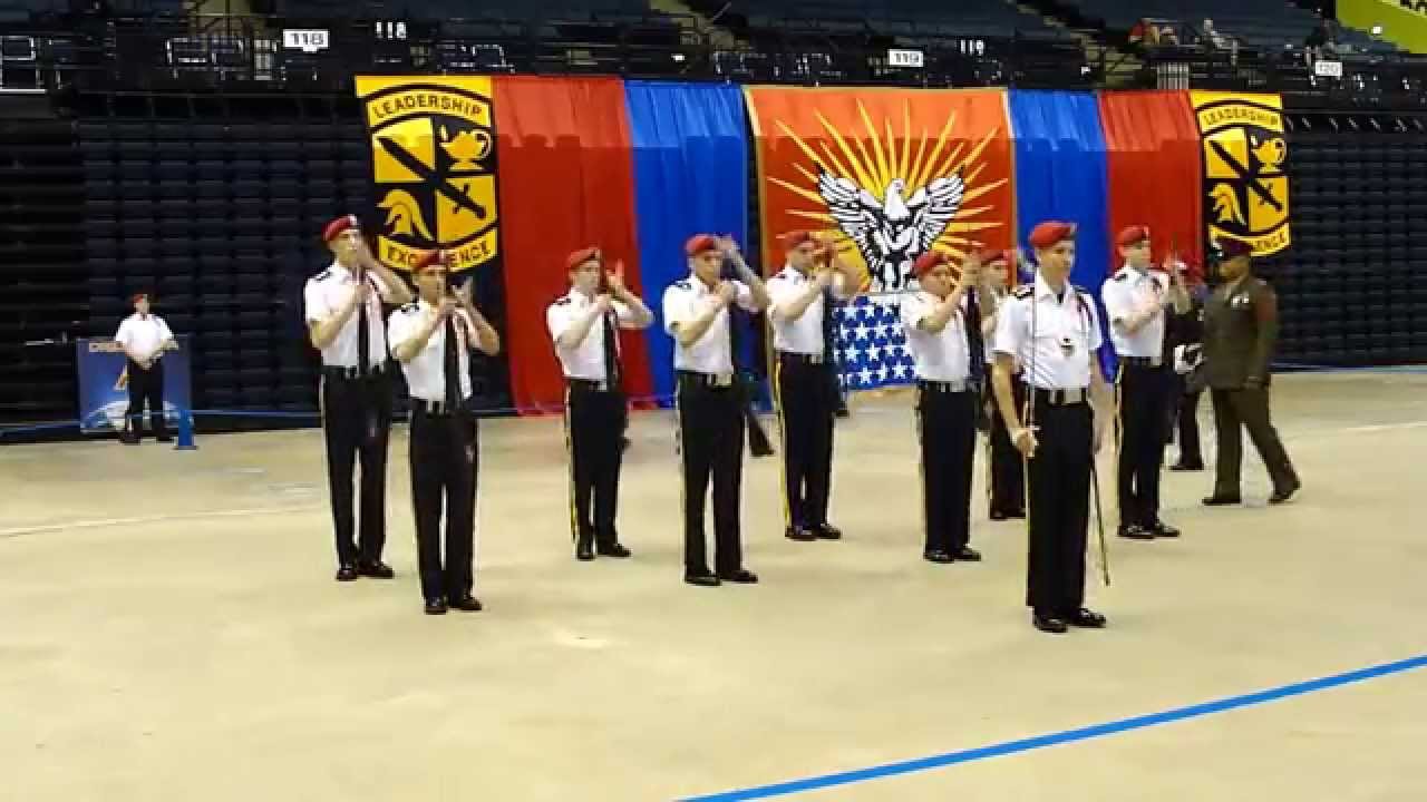 Marmion Academy | Flannigan Rifles | Armed Squad Exhibition | NHSDTC 2014