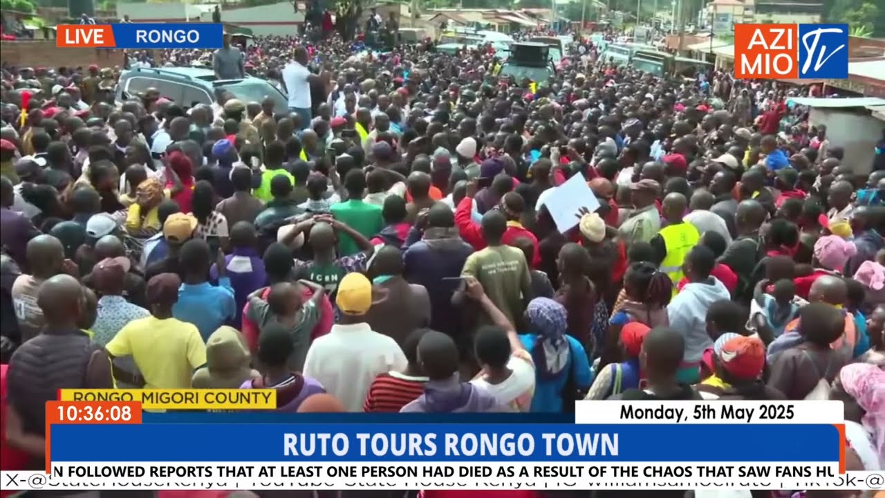 MP Osoro speaks in Rongo after Ruto's security scare in Kehancha, DESTROYS Matiang'i and Gachagua