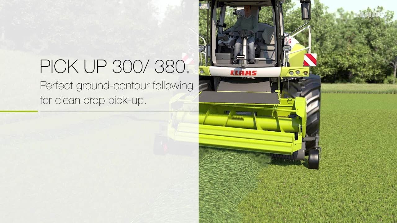 PICK UP 300 / 380. Perfect ground-countour following. / 2017