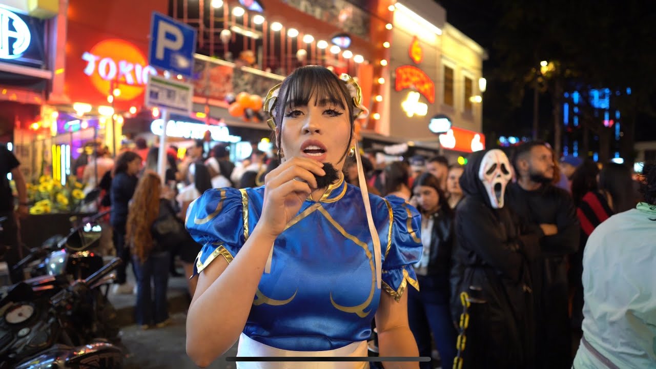 HALLOWEEN en Colombia 🎃jamás pensé encontrar esto 
