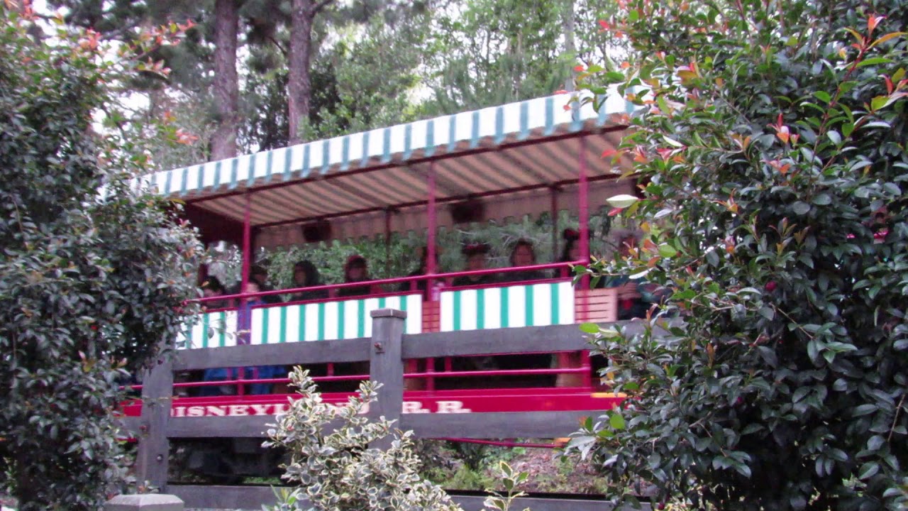 2/15/19 The Disneyland Railroad, Railfanning at New Orleans Square, & Critter Country areas