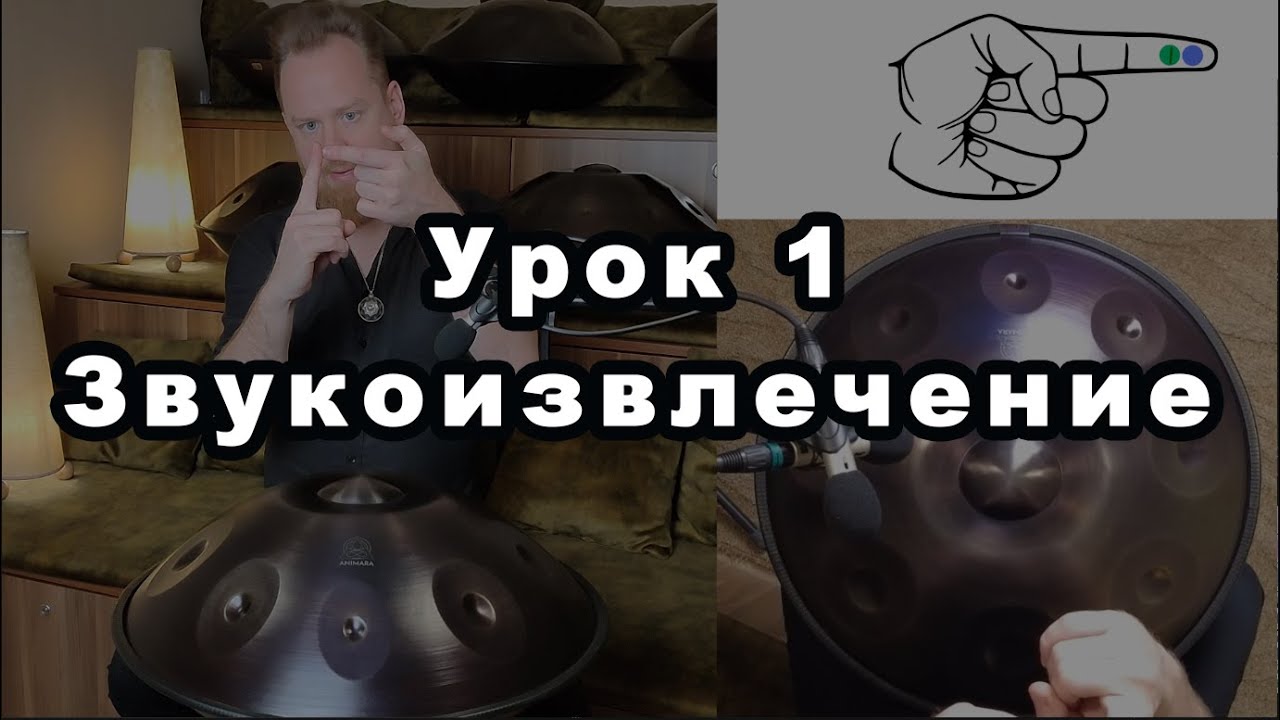 Урок 1. Звукоизвлечение. Уроки Ханг