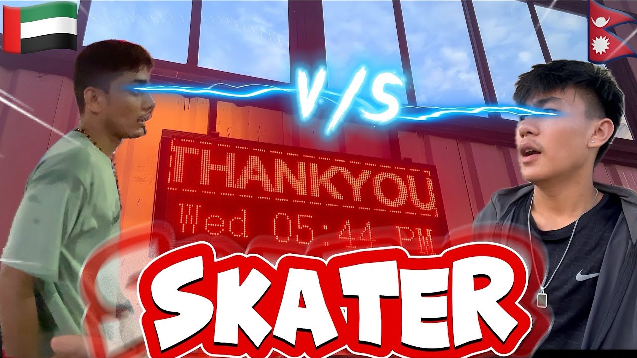 Nepal 🇳🇵V/S Dubai 🇦🇪 / Kasly jityo hola ta?¿ 💪 / Rollerskating @MKSkateland