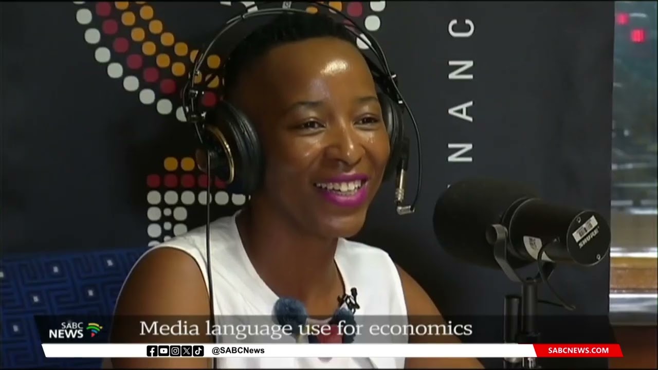 Media language use for economics news