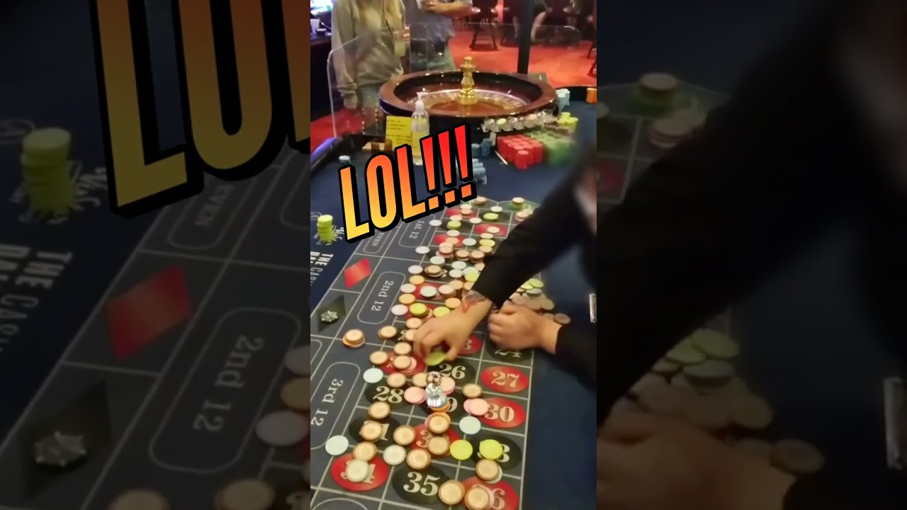 Когда дилер рулетки выбивает твой номер 😂😂😂 #ThatCasinoLife #Roulette
