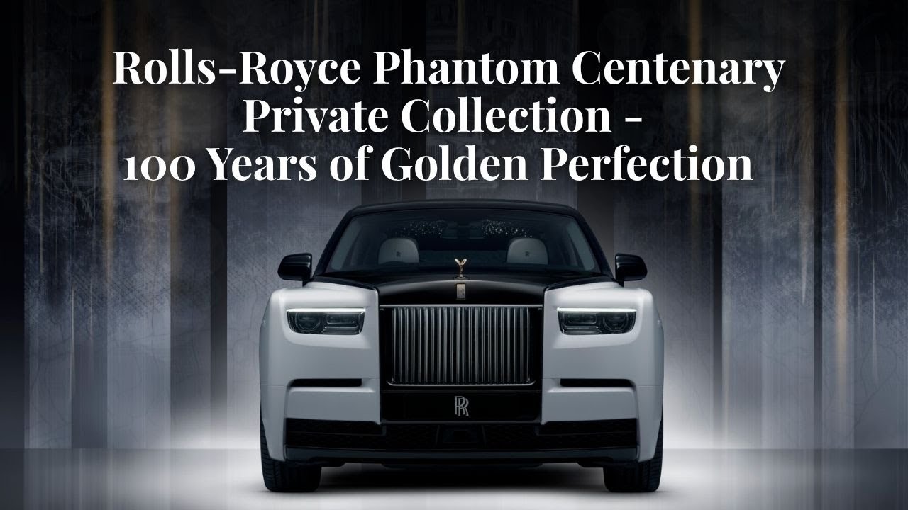 Rolls-Royce Phantom Centenary Private Collection | 100 Years of Golden Perfection | Elysium987