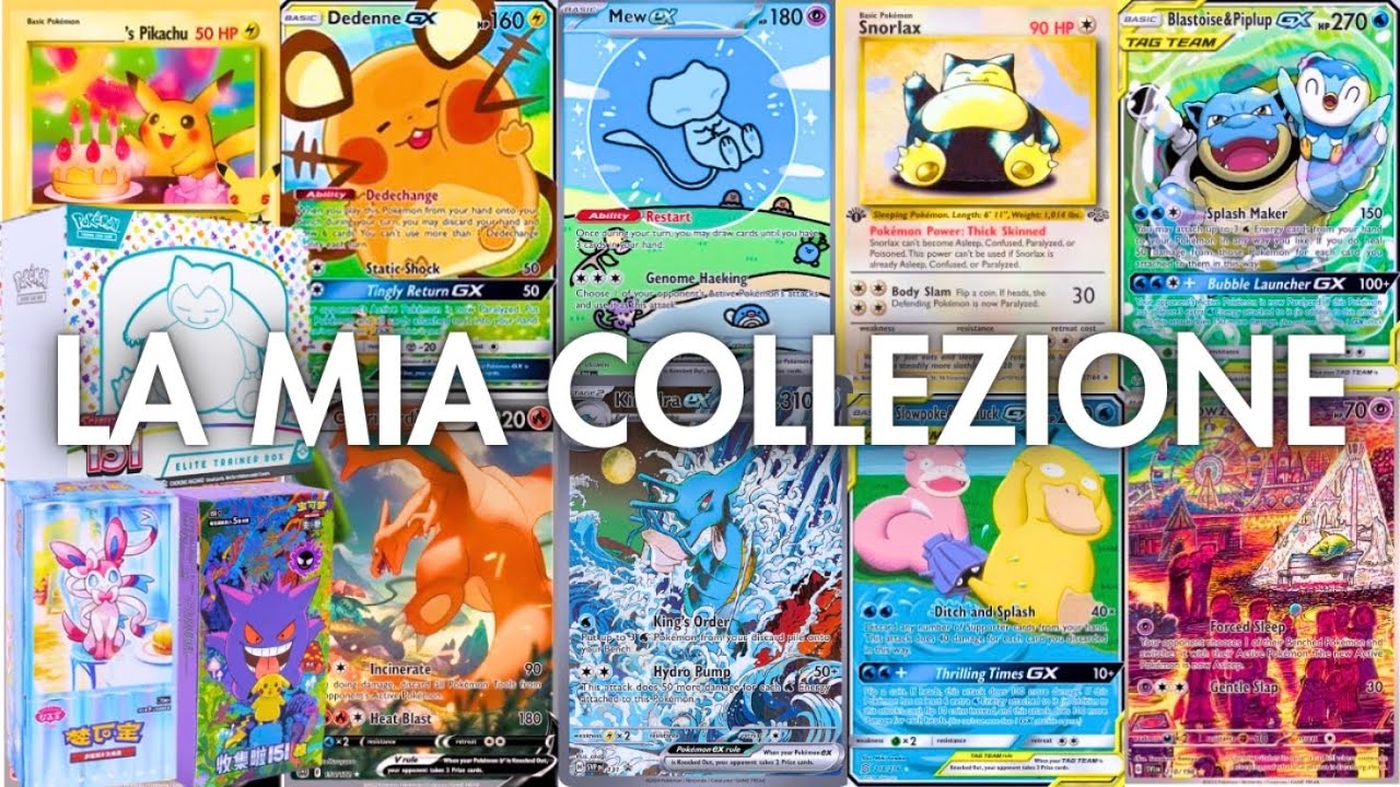 VI MOSTRO TUTTA LA MIA COLLEZIONE POKÉMON