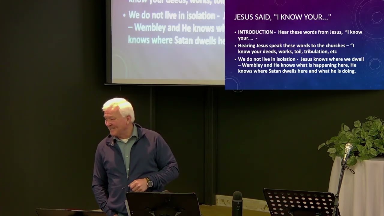 Jesus Said- I Know Your... (Revelation 2)