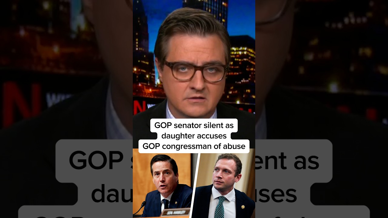 GOP senator silent as daughter accuses Republican congressman of abuse