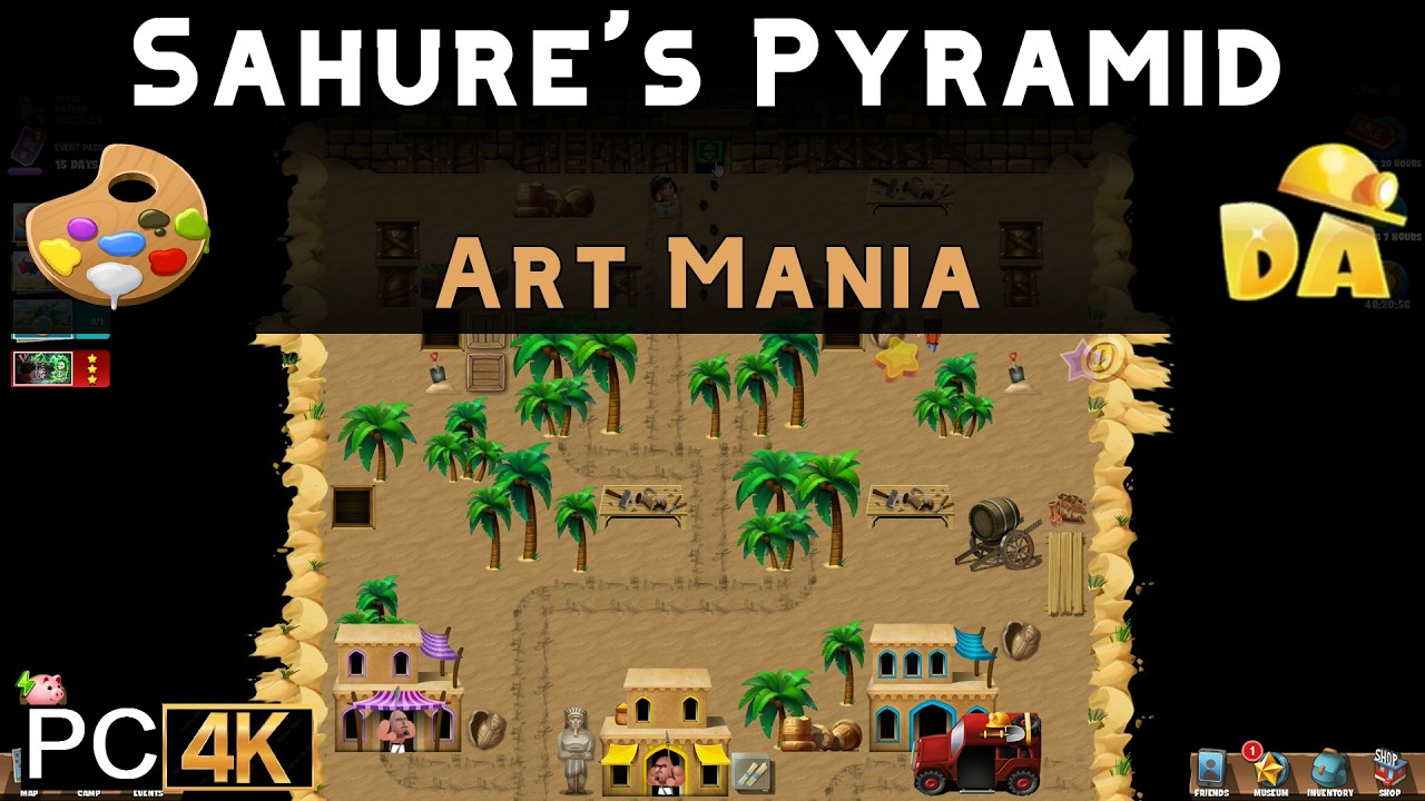 Sahure's Pyramid | Art Mania (PC) | Diggy's Adventure