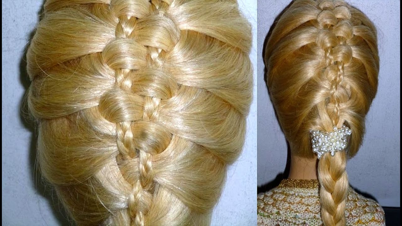 Einfache/schöne Flecht-Frisur für Kinderhaare: Schule/Alltag. Easy Braid Hairstyle.Peinados. Trenzas